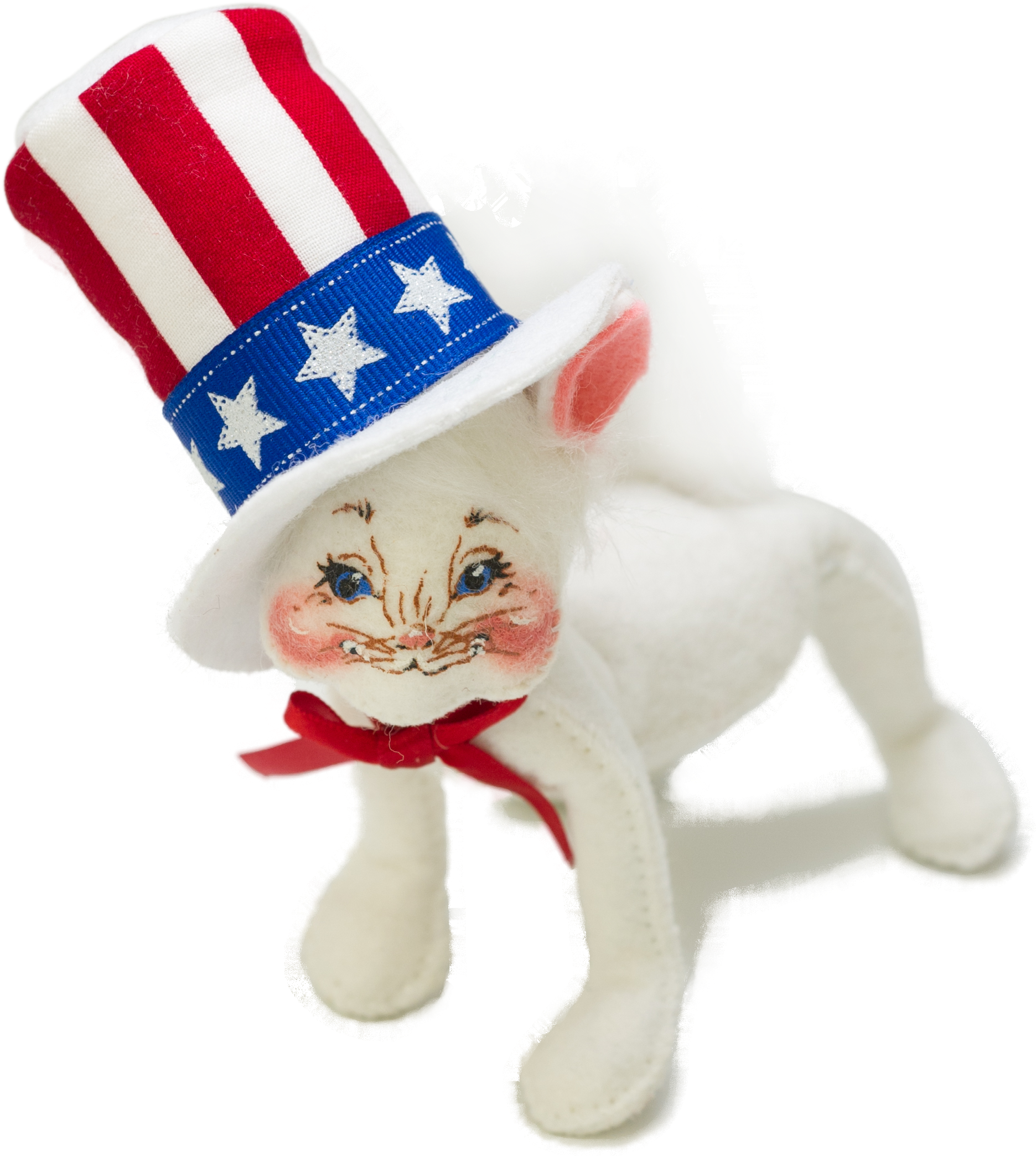 4" Uncle Sam Kitty - Costume Hat (2832x4256), Png Download