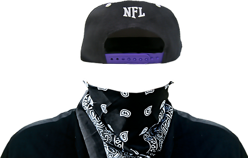 Download Transparent Gangster Hat Bandana Trap Sticker Gangsta Png