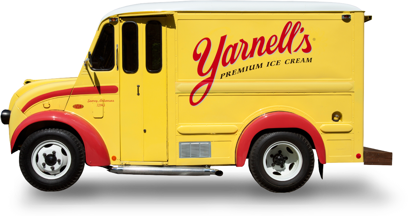 Vintage Ice Cream Truck Png Clipart - Ice Cream Van (1391x800), Png Download
