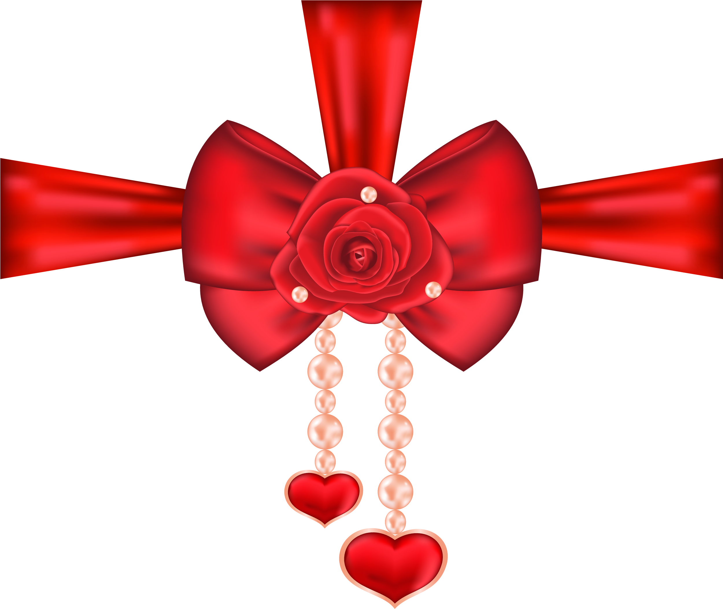 Ribbon Clipart, Silver Bow, Christmas Ribbon, Christmas - Valentine's Day (2500x2464), Png Download