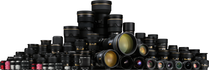 When Everything In Life Becomes A Canvas, You're Never - All Nikon Lenses (724x245), Png Download