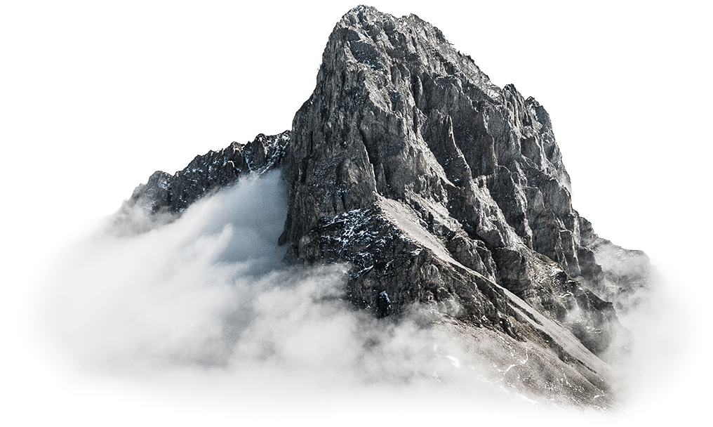 Mountainpng-1 - Eulit Palma Pacific Perlon Strap Dark Brown 2 Pieces (1050x610), Png Download