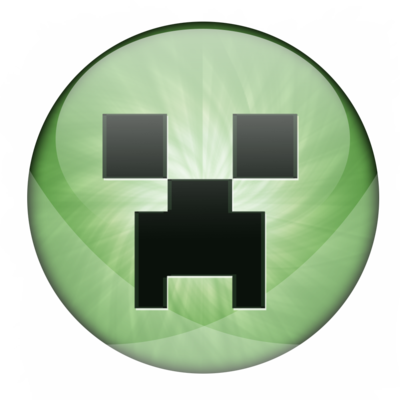 Desktop Minecraft Logo Icon Wallpaper Minecraft Logo - Minecraft Creeper (400x400), Png Download