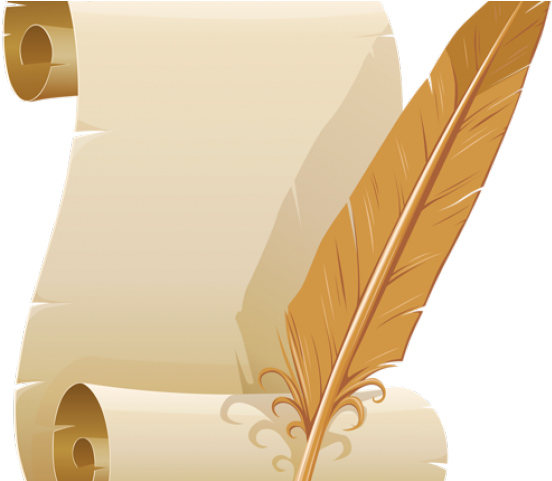 Download Old Paper Clipart Pen And Paper Quill And Paper Png