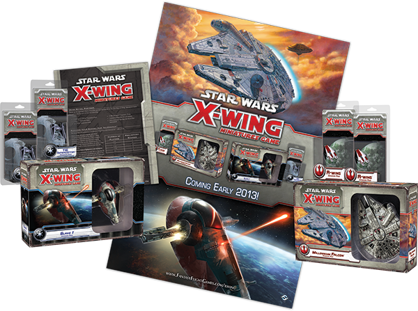 Miniatures Game May Have Had Delayed Shipment Dates - Fantasy Flight Games Star Wars X-wing: Millennium Falcon (600x447), Png Download