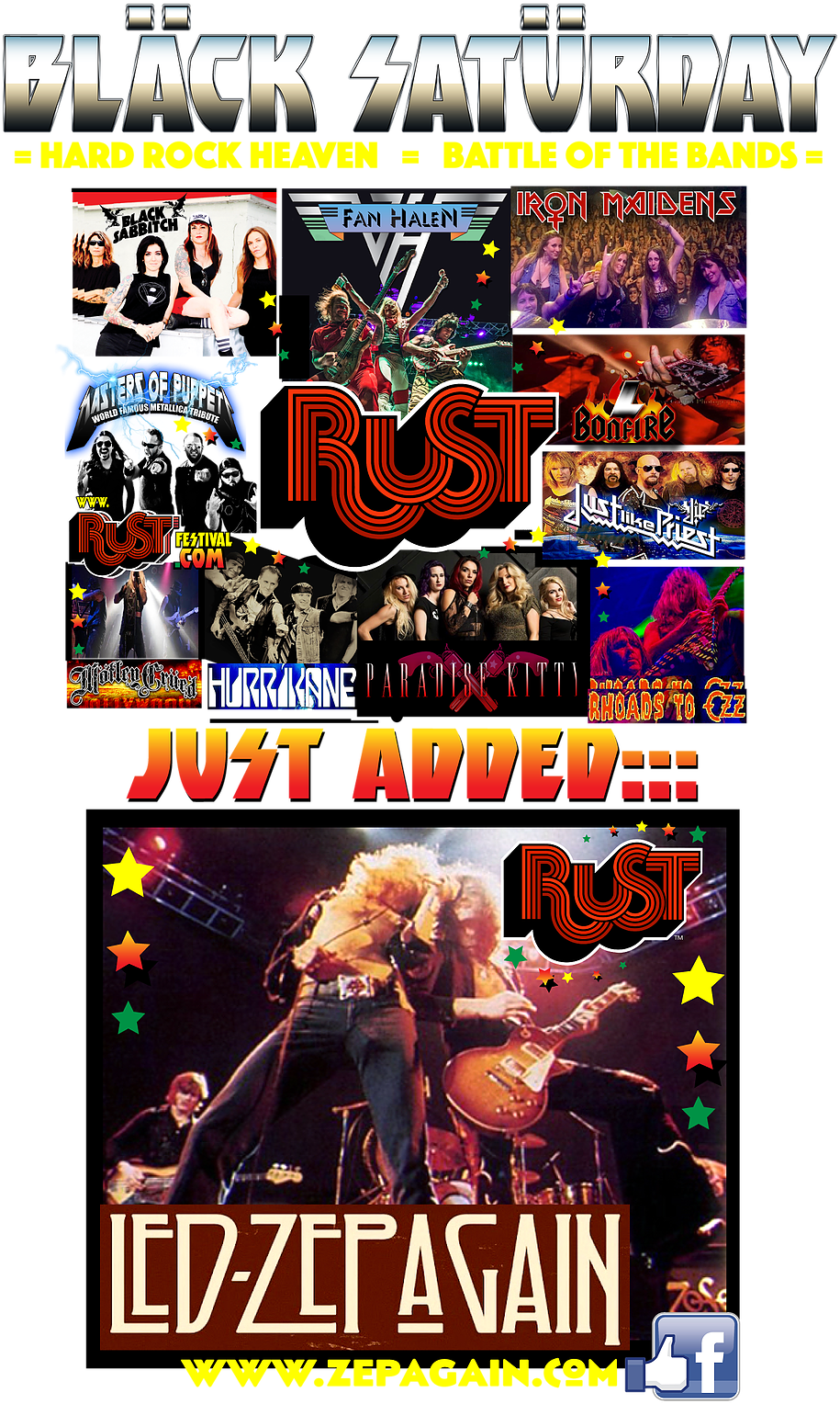 Metal Heads Unite, The Rust Festival Is Taking Over (936x1540), Png Download