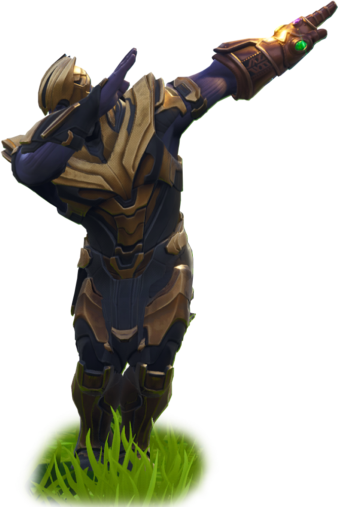 Fortnite Thanos Dab (1920x1080), Png Download