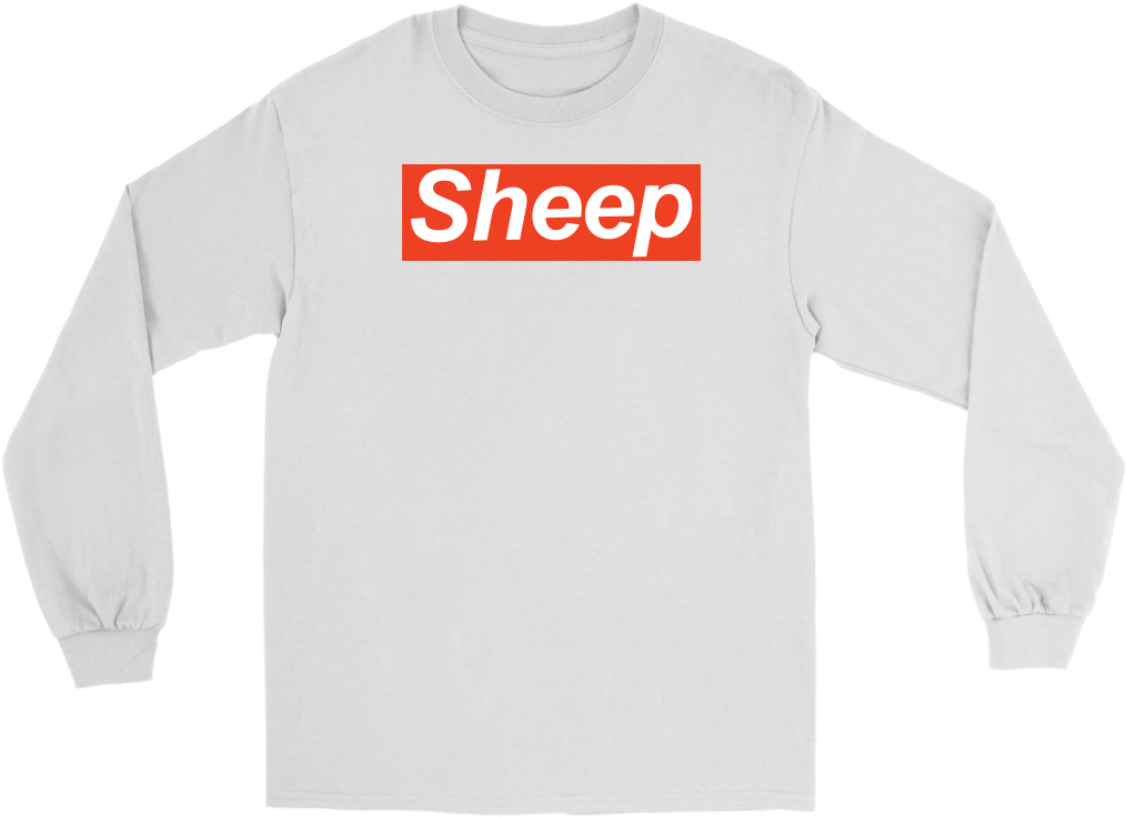 Idubbbz Sheep Box Logo Long Sleeve Shirt - Alteril (1024x1024), Png Download