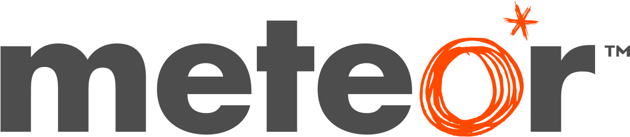 Meteor-svg (1280x291), Png Download