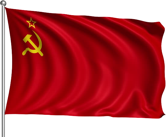 Ussr Flag Transparent Background (548x451), Png Download