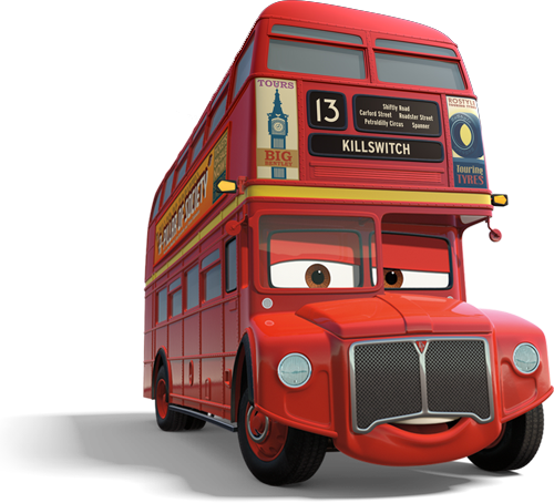 Double Decker Bus - Double Decker Bus Cars (500x454), Png Download