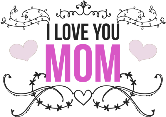 I Love You Mom Happy Mothers Day, Happy Mothers Day, - Te Amo Mama Png (360x360), Png Download
