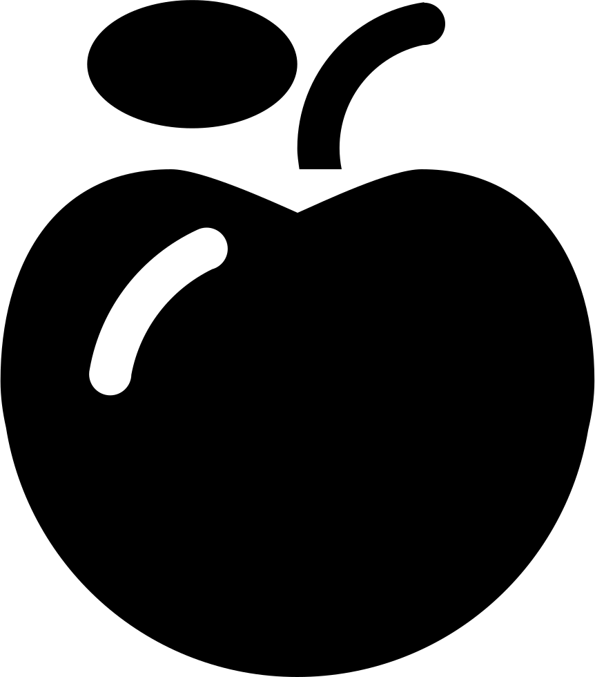 Fruits Comments - Manzana Vector Png (862x980), Png Download