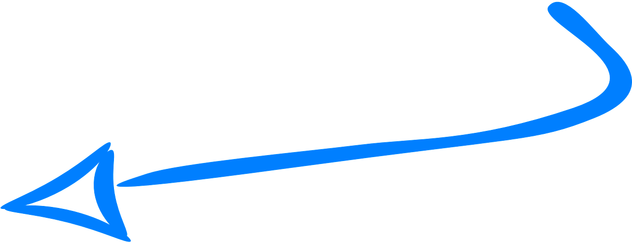 Drawn Arrow Pointing (1280x640), Png Download