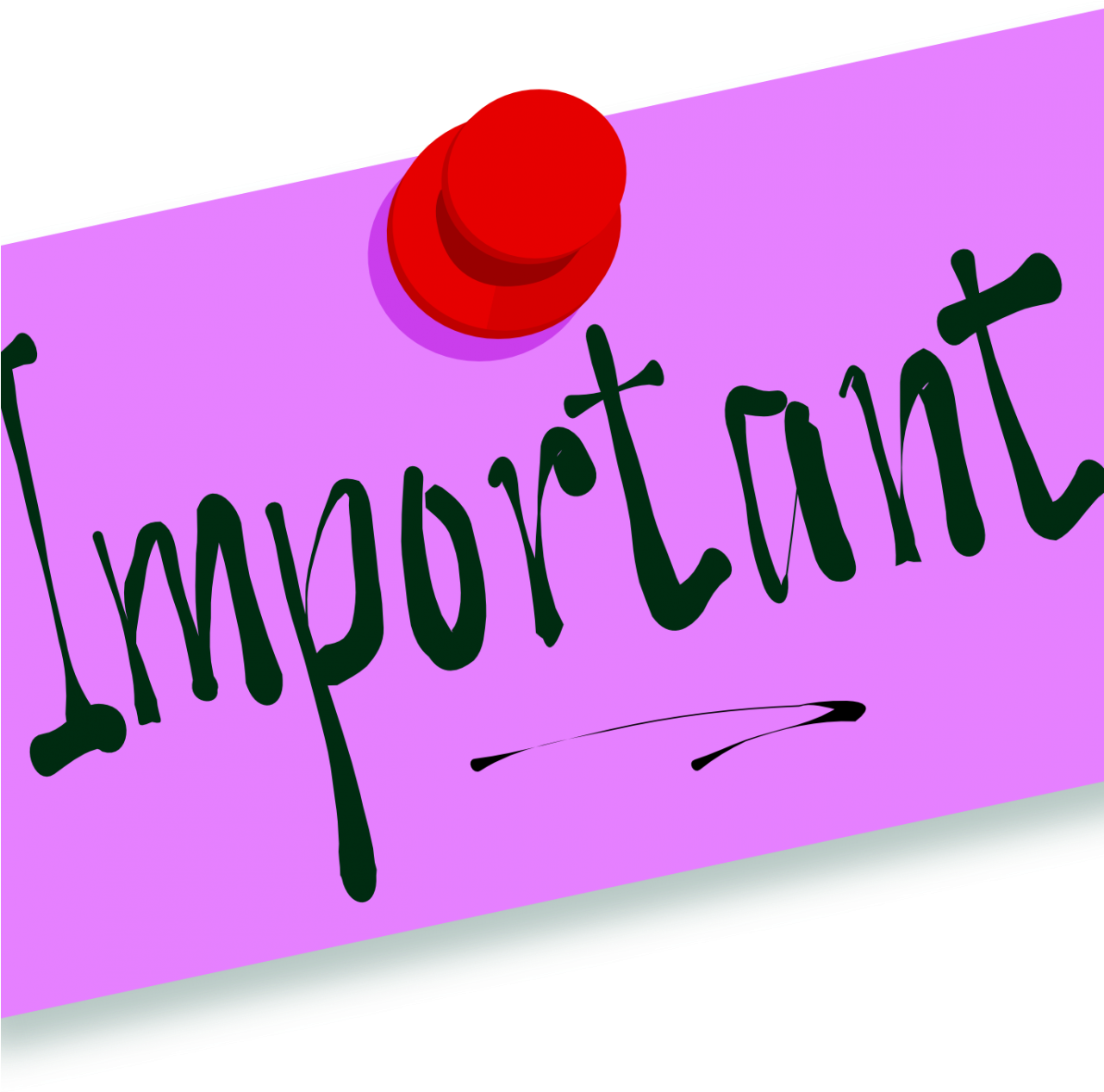 Download Note 34670 Important Clip Art Full Size Png Image Pngkit