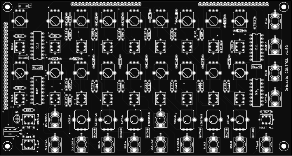 Orbitals Pcbrender Control - Portable Network Graphics (1000x533), Png Download