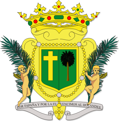 Escudo De Santa Brígida - Ayuntamiento De Santa Brigida (408x413), Png Download