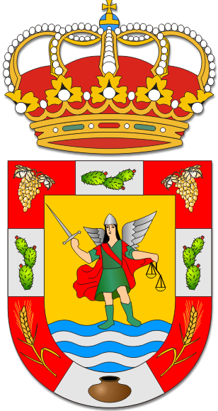 Escudo De San Miguel De Abona - San Miguel De Abona (308x580), Png Download