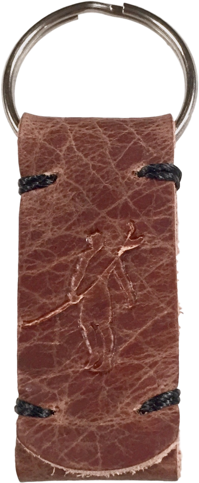 Leather Shadowman Keychain - Keychain (2000x2000), Png Download