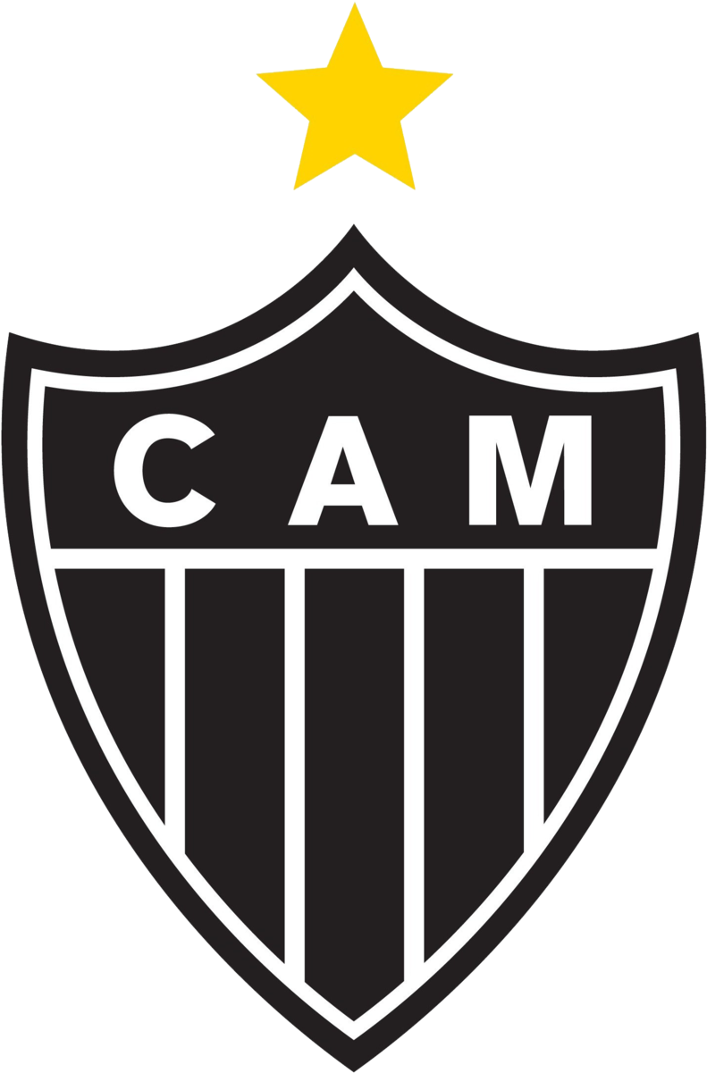 Escudos Times Do Brasil - Atletico Mineiro Escudo (800x1219), Png Download