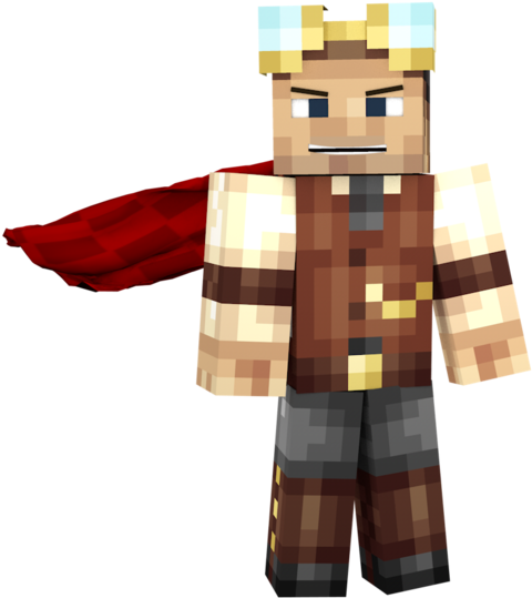 Minecraft Character Render Download Minecraft Character - Myst (500x577), Png Download
