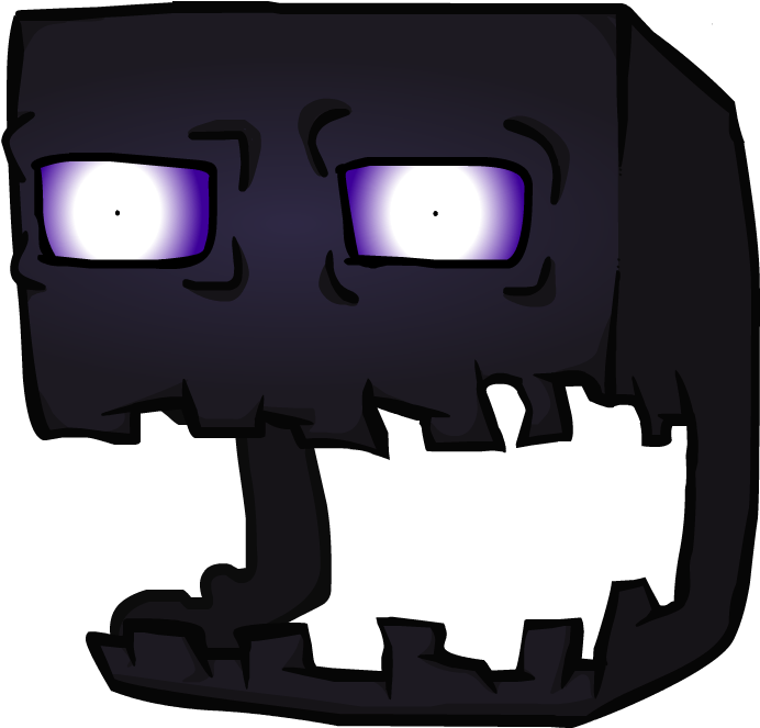Minecraft Clipart Enderman - Minecraft (760x760), Png Download