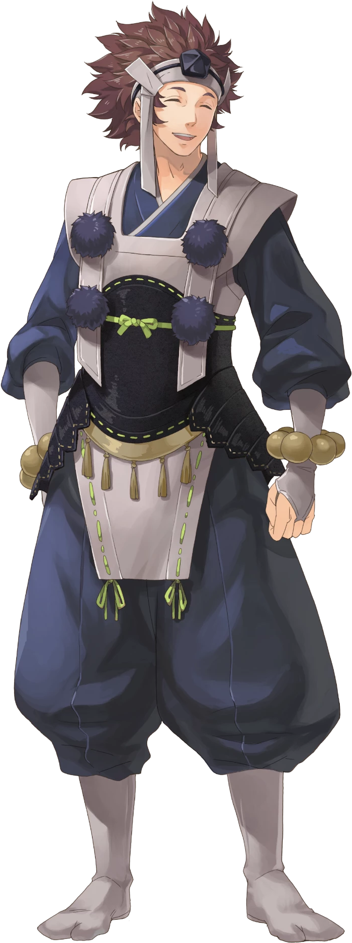 Full Portrait Azama - Azama Fire Emblem Heroes (1600x1920), Png Download