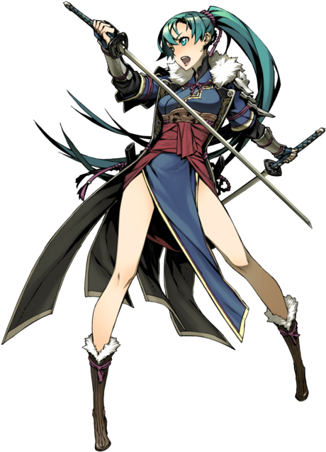 Do You Think She Spent Way Too Much Time In A Chlorinated - Fire Emblem Lyn (500x677), Png Download