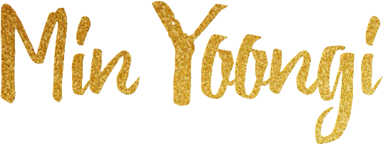 Font Min Yoongi - Bts (1024x1024), Png Download
