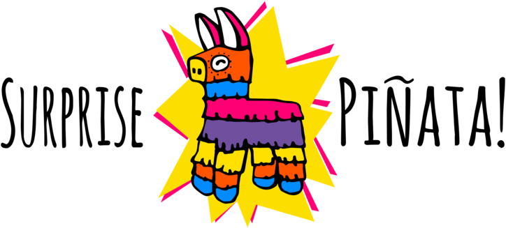 Surprise Pinata - Piñata (800x400), Png Download