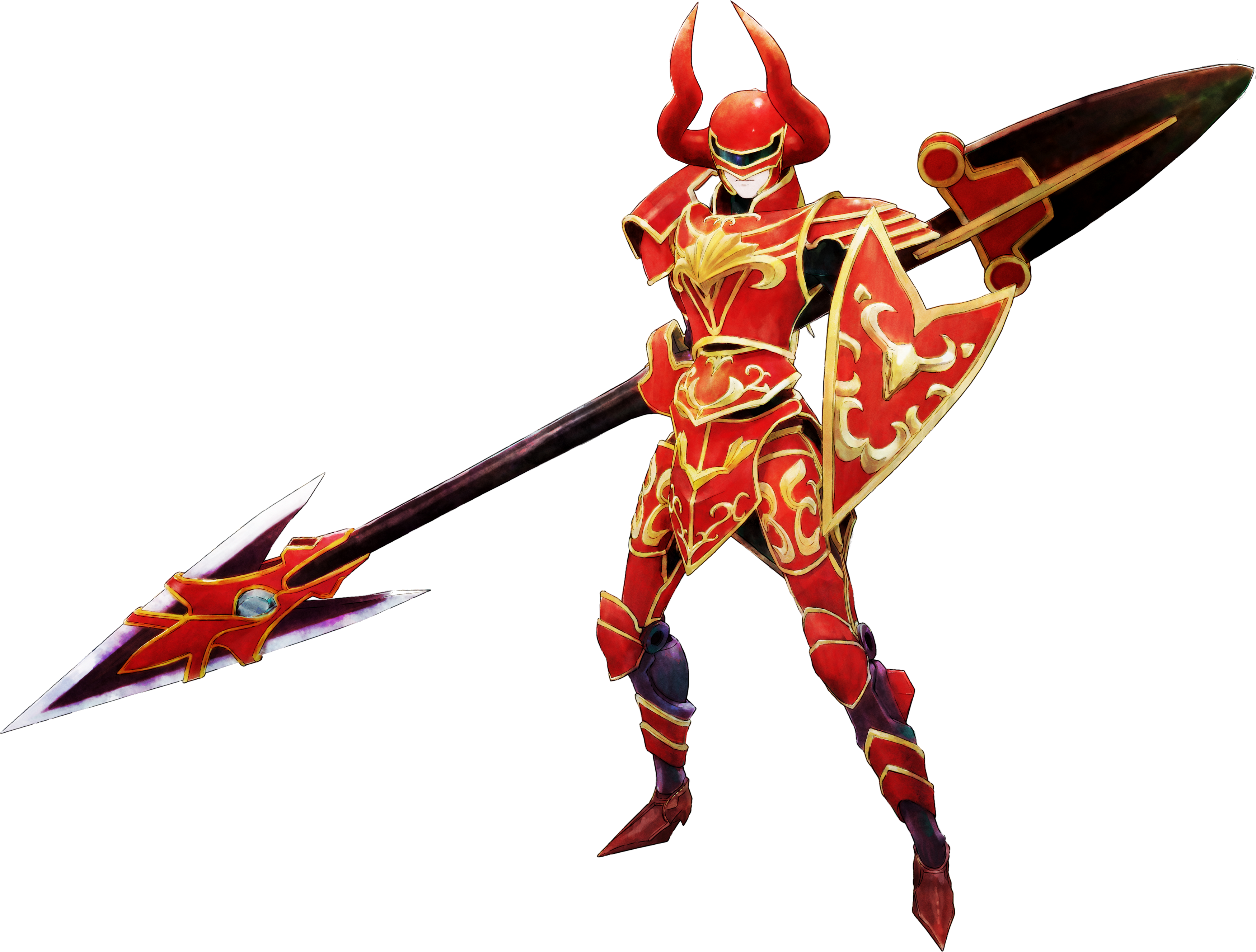 Tokyo Mirage Sessions ♯fe - Tokyo Mirage Sessions Cain (3500x2654), Png Download