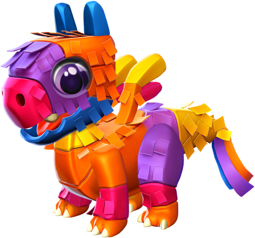 Pinata Dragon Baby - Piñata (1043x974), Png Download