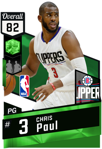 Chris Paul Emerald Card - Nba 2k18 Gilbert Arenas (325x475), Png Download