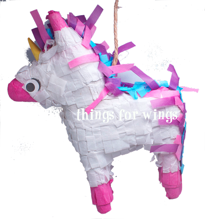 Home > Toys > Pinatas > Unicorn Pinata - Fetch-it Pets Zoo Chew Tiger Bird Toy (421x450), Png Download