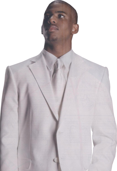 Chris Paul - Tuxedo (413x600), Png Download