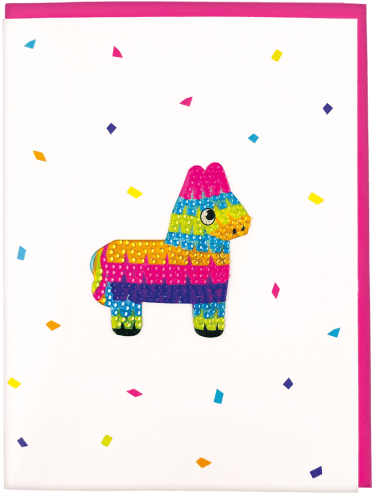 Pinata Rhinestone Decal Card - Decal (550x550), Png Download