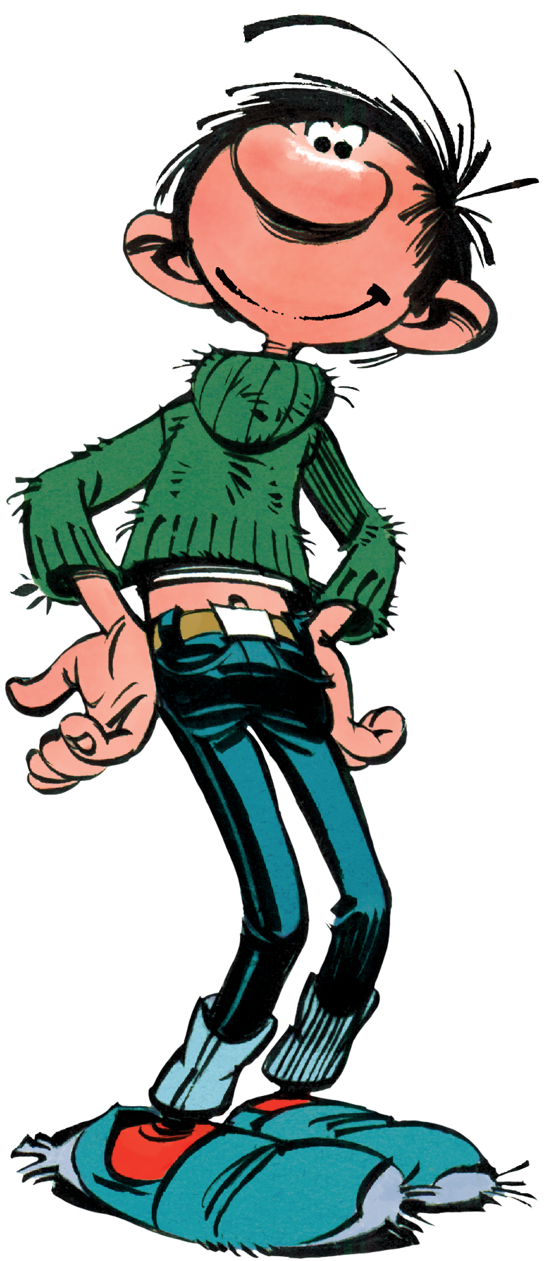 Gaston Lagaffe (1200x1896), Png Download