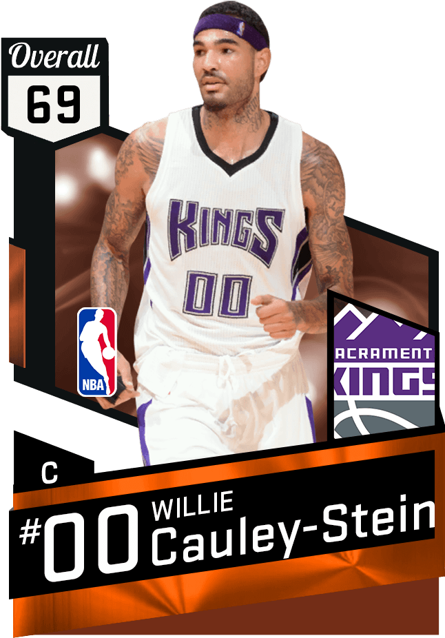 Mtdb Nba 2k17 - Nba2k17 Willie Cauley Stein (651x941), Png Download