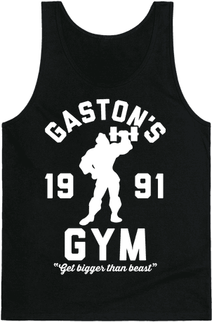 Gaston's Gym Tank Top - Ll Be In My Bedroom Making No Noise Shirt (484x484), Png Download