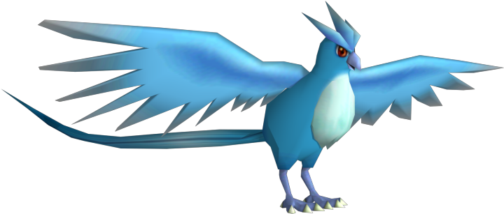Download Zip Archive - Pokemon Stadium 2 Articuno (750x650), Png Download