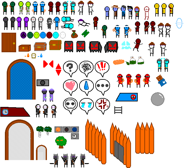 Ff Sprite Sheet - Thumbnail (800x800), Png Download