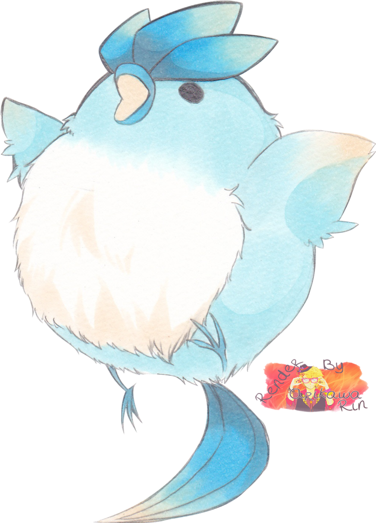 Articuno Cute Render Arikawarin On Deviantart Project - Cute Articuno (758x1055), Png Download