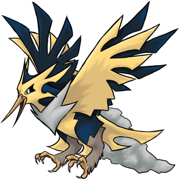 Mega Zapdos By Thecompleteanimorph On Deviantart - Pokemon Mega Evolution Zapdos (600x600), Png Download