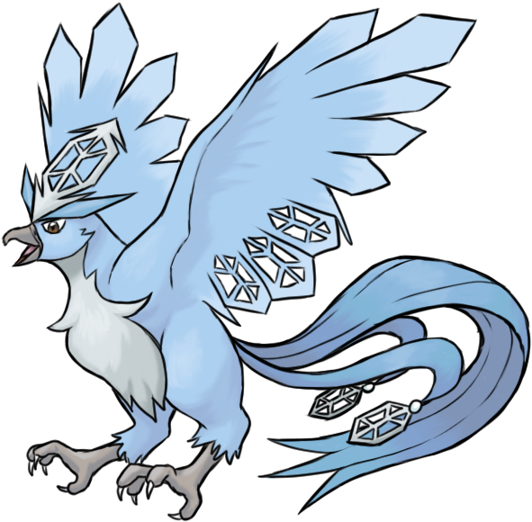Picture Royalty Free Download Mega By Thecompleteanimorph - Mega Evolution Pokemon Articuno (600x600), Png Download