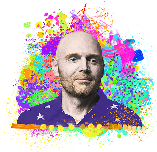 Bill Burr - Bill Burr Tickets (500x500), Png Download