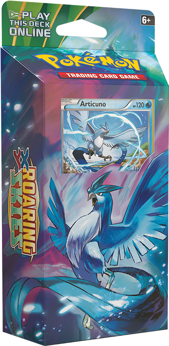 Aurora Blast Theme Deck - Deck Box Pokemon Tcg (528x704), Png Download