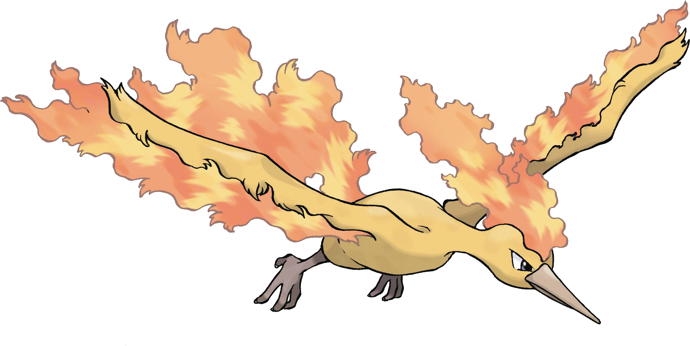 Moltres - Pokemon Moltres (760x702), Png Download