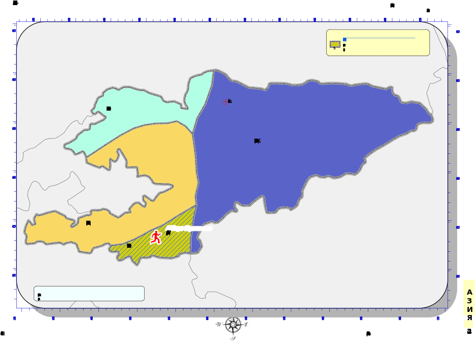 Go To Image - Map (1024x724), Png Download