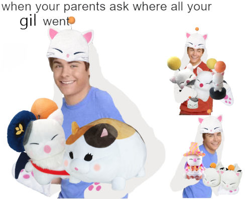 Hi I Spent Too Much Time On This - Final Fantasy Xiv A Realm Reborn Plush Doll: Deliv (500x397), Png Download