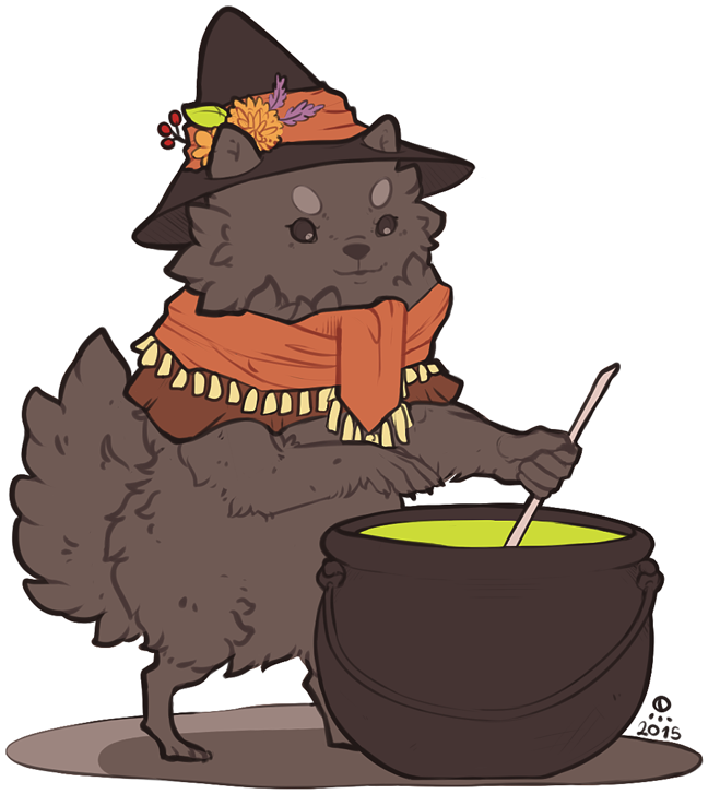 Herboreal Chibi Smaller - Cartoon (750x750), Png Download